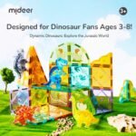 Colorful Magnetic Tiles: Jurassic Adventure 48P - Image 4